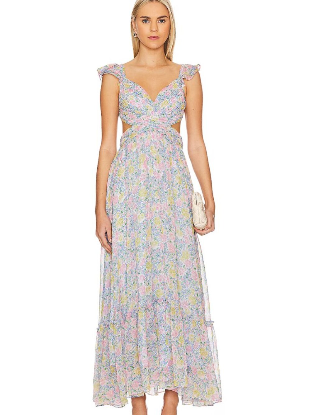 ASTR the Label Primrose Cutout Dress Size Medium